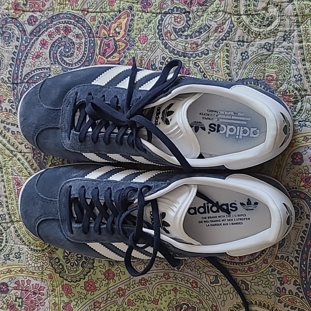 Adidas Gazelle 6.5 denim blue